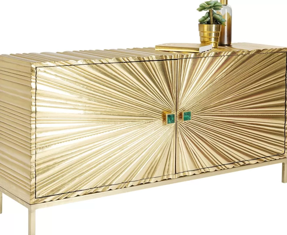 Komody-KARE Design Komoda Illumino 160x80 Cm Złota
