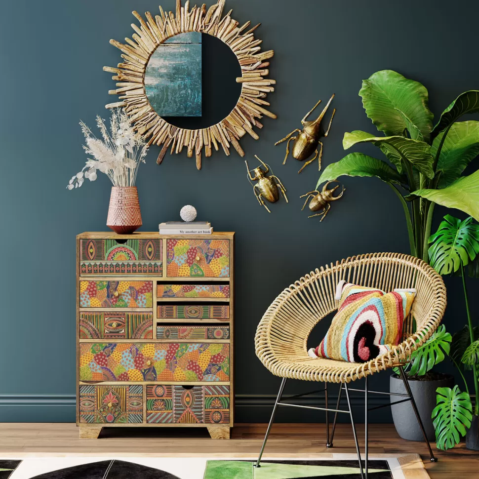 Komody-KARE Design Komoda Paradise 68x88 Cm Kolorowa