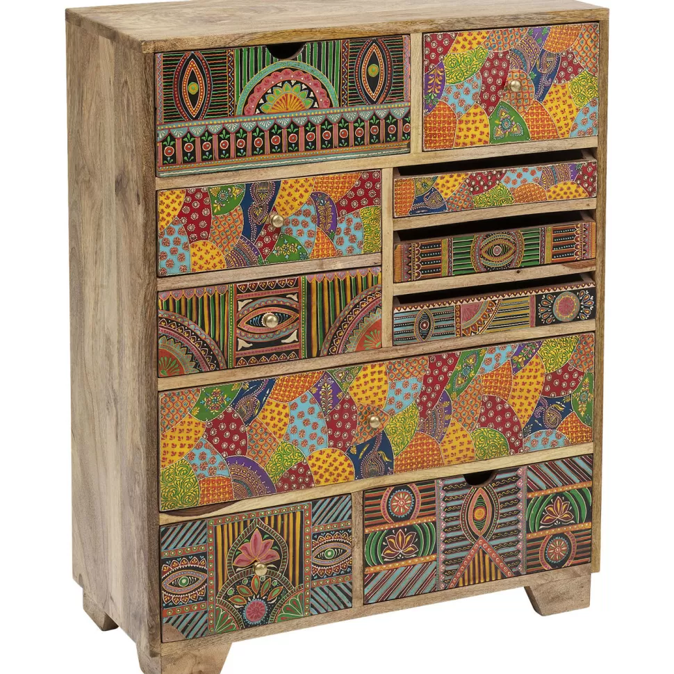 Komody-KARE Design Komoda Paradise 68x88 Cm Kolorowa