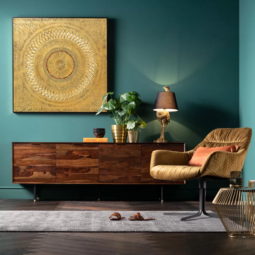 Komody-KARE Design Komoda Ravello 200x68 Cm Mango Brązowa