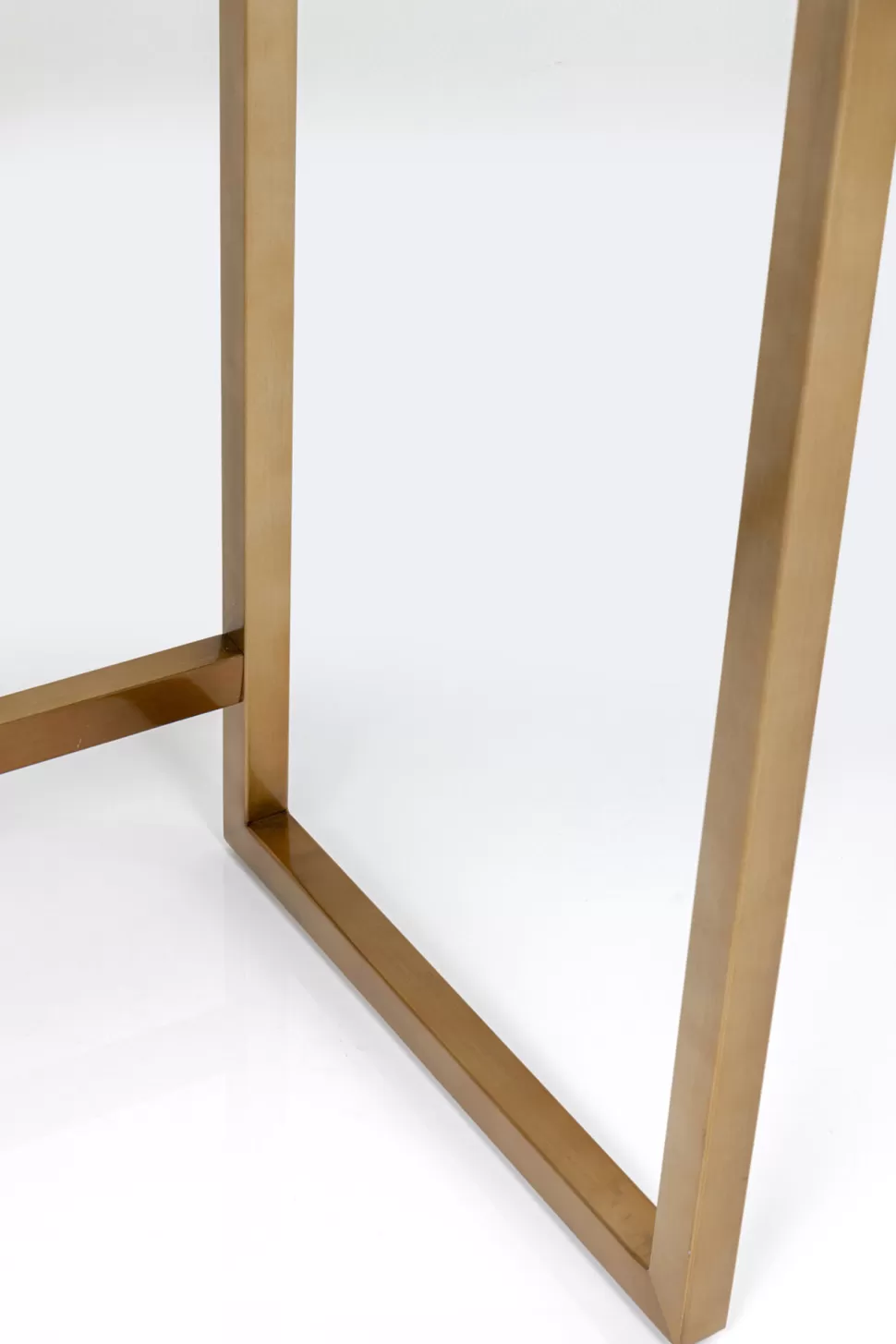 Konsole I Toaletki-KARE Design Konsola Z Szufladami MDF Naturalna 136x40 Cm Front Sklejka Jesionowa