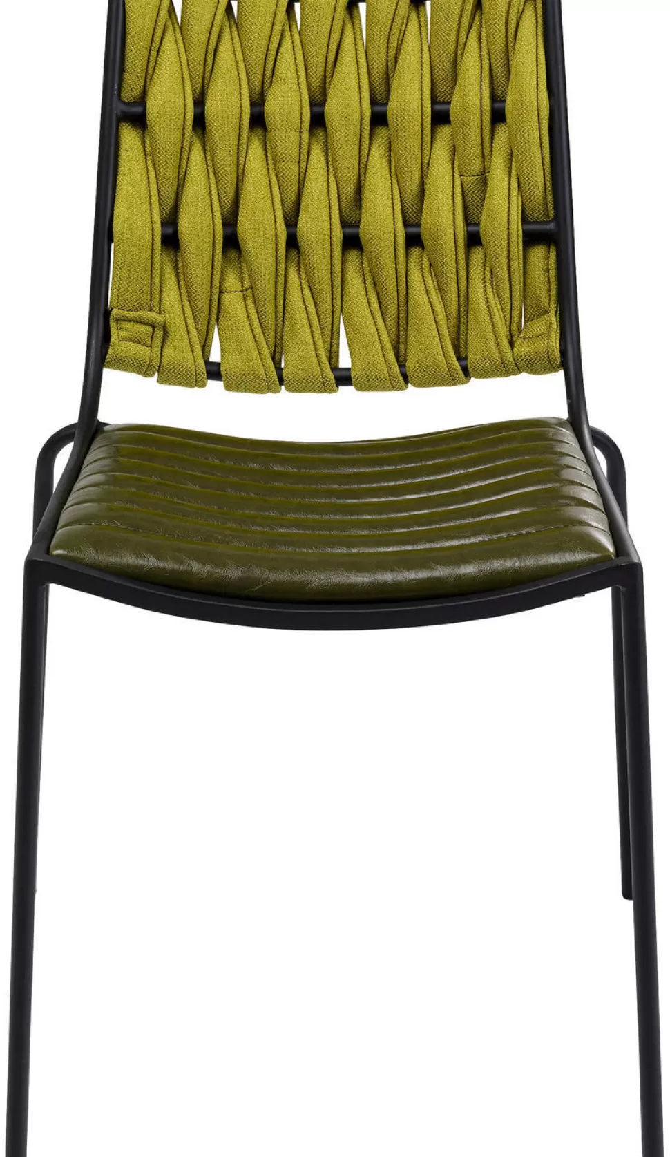 Krzesła-KARE Design Krzesło Two Face 52x88 Cm Zielone