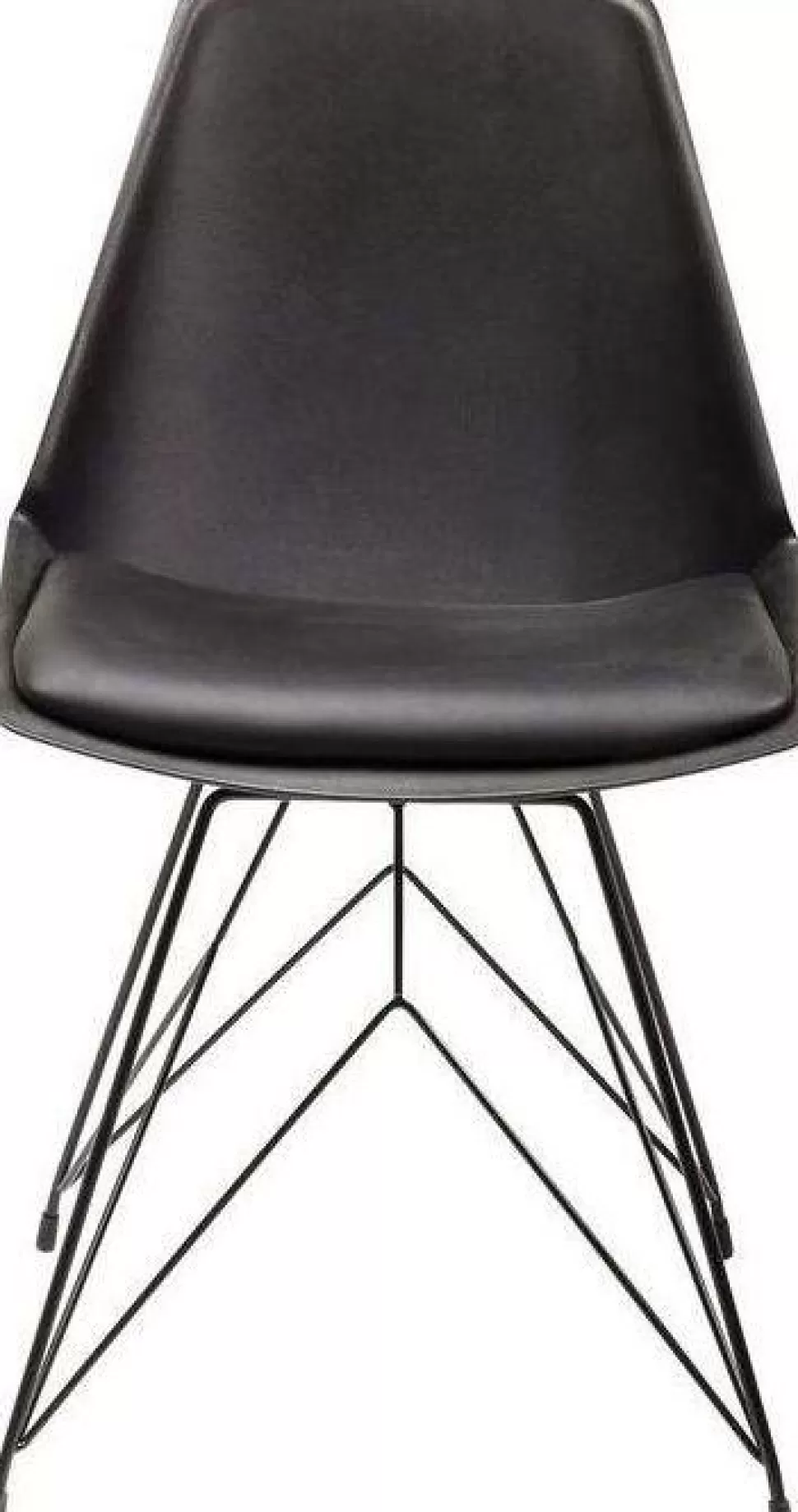 Krzesła-KARE Design Krzesło Wire 48x86 Cm Czarne