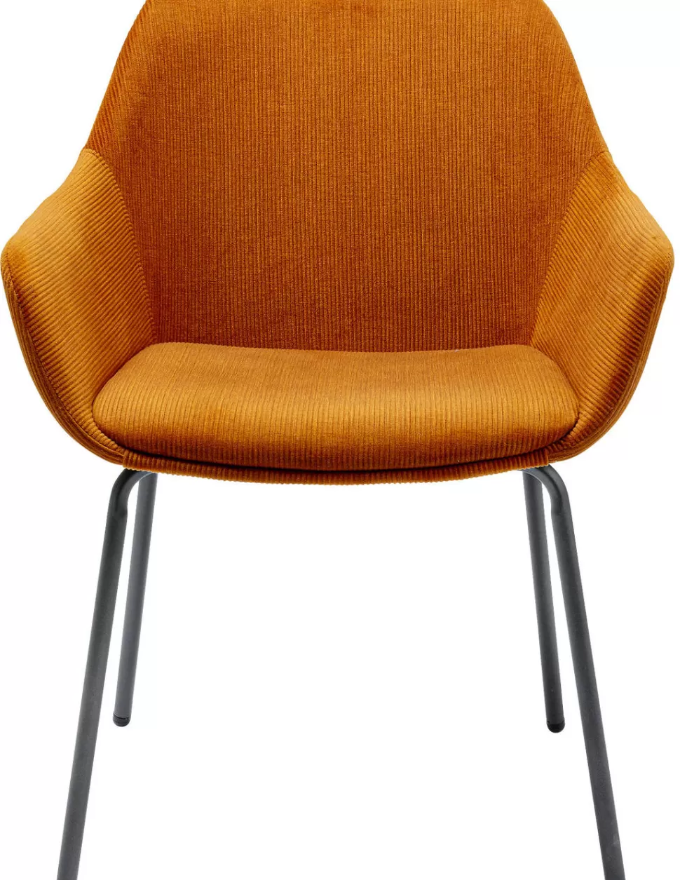Krzesła-KARE Design Krzesło Z Podłokietnikami Avignon 59x80 Cm Pomarańczowe