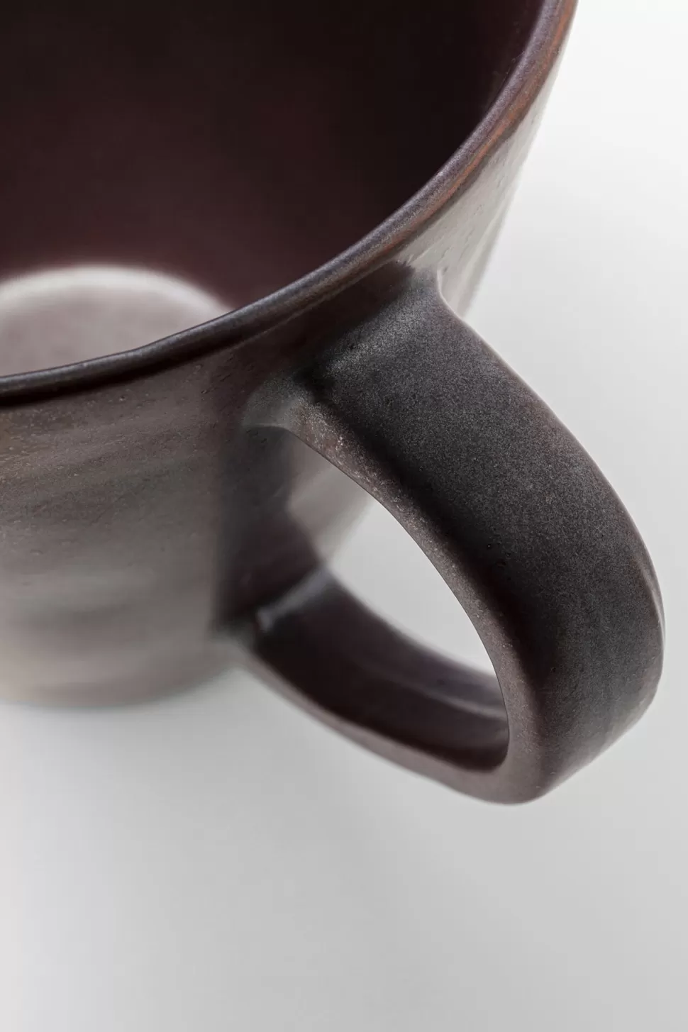 Zastawa Stołowa | Kubki-KARE Design Kubek Z Uchem Fioletowo-zielony Kamionka 470 Ml