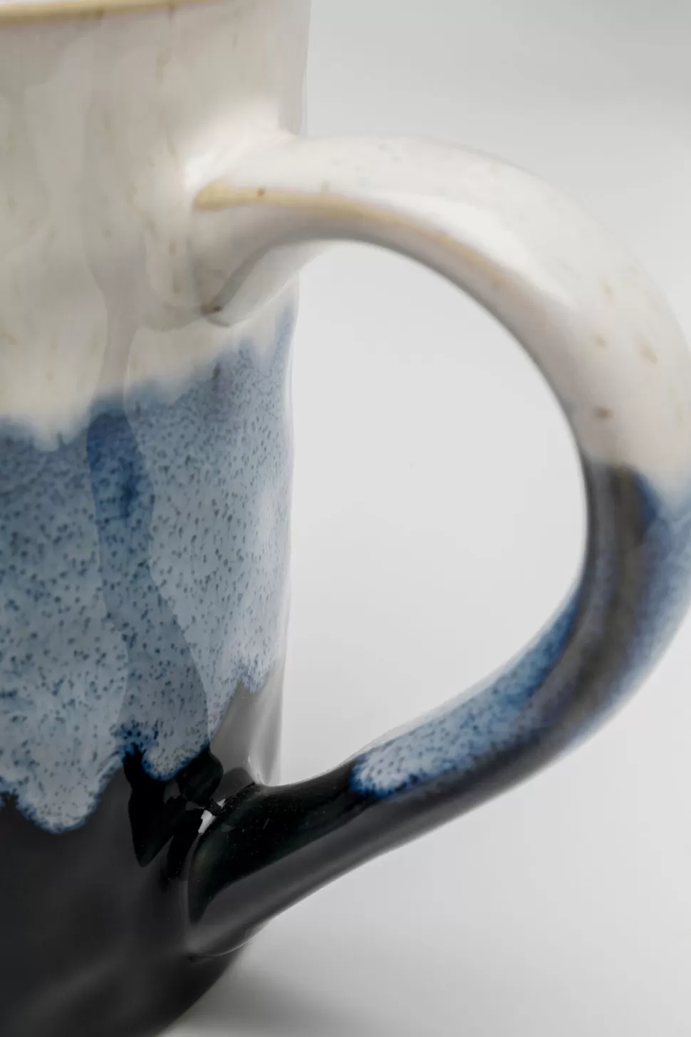 Zastawa Stołowa | Kubki-KARE Design Kubek Z Uchem Kamionka 350 Ml Dół Niebieski