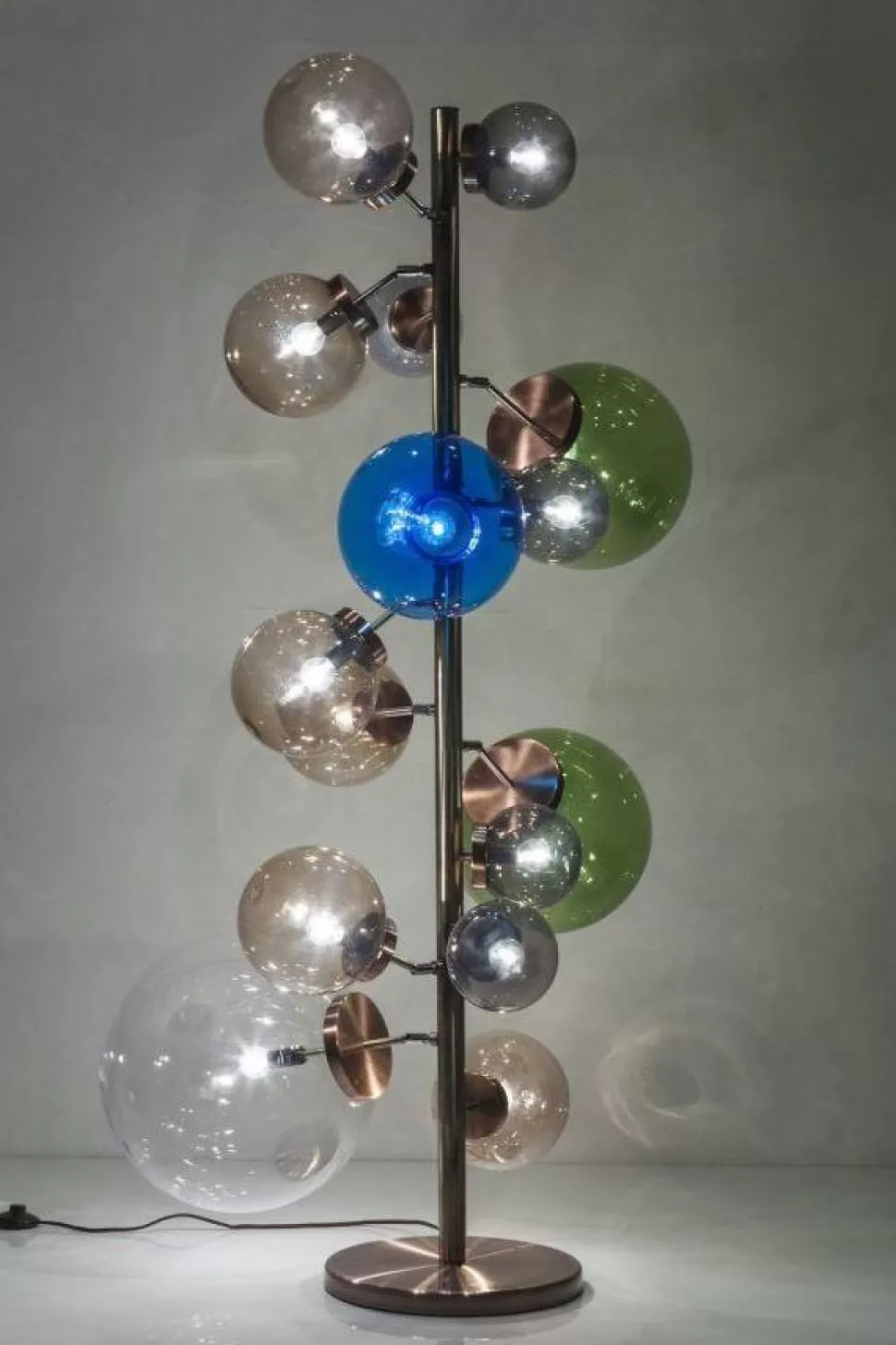 Lampy Podłogowe-KARE Design Lampa Podłogowa Balloon Colore 95x160 Cm Kolorowa