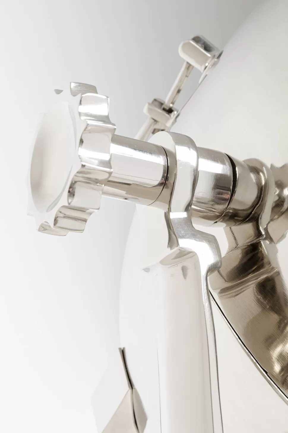 Lampy Podłogowe-KARE Design Lampa Podłogowa Movie 230 Cm Trójnóg Drewno Mango I Aluminium