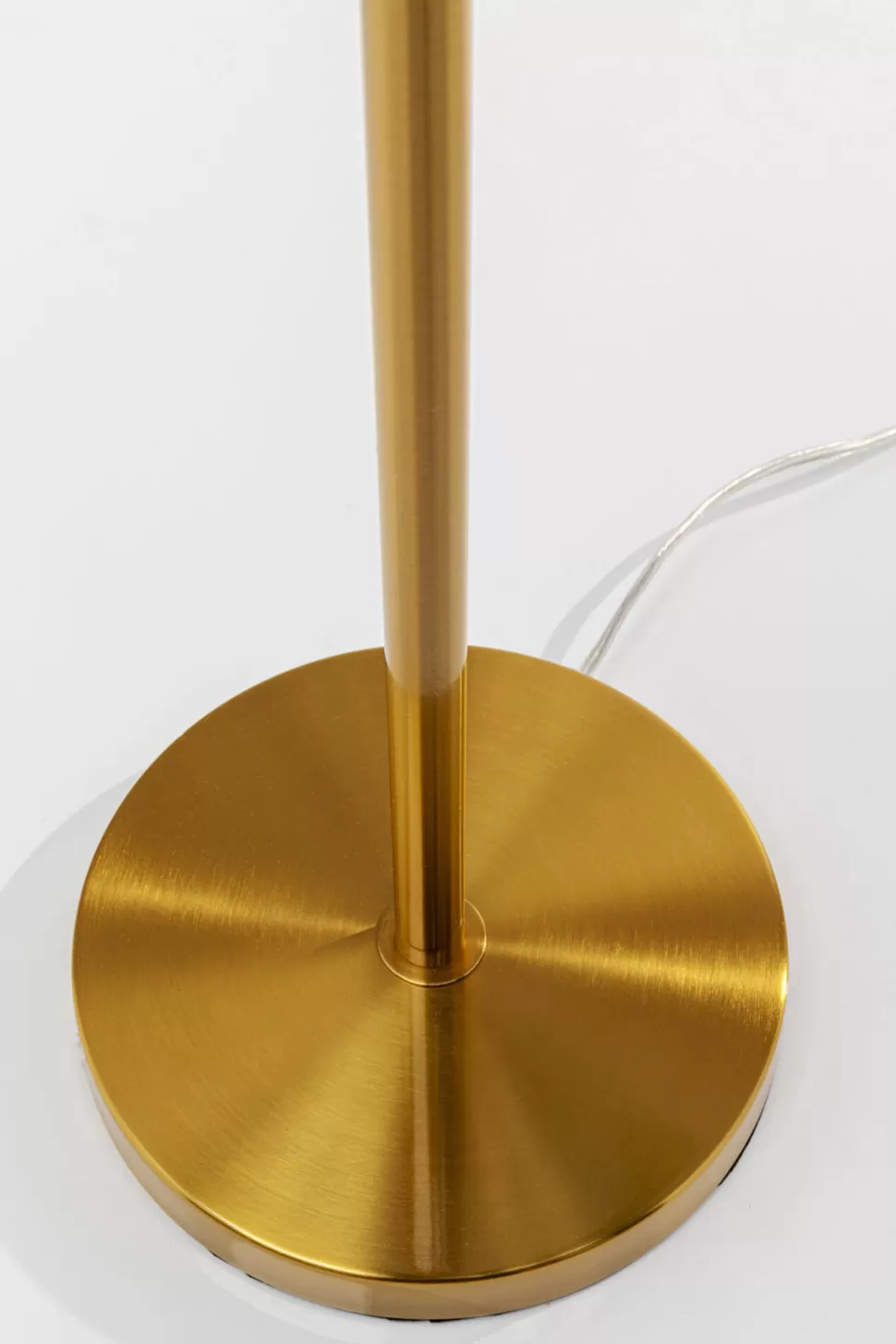 Lampy Podłogowe-KARE Design Lampa Podłogowa Palma Zielona Strusie Pióra 165 Cm Podstawa Złota