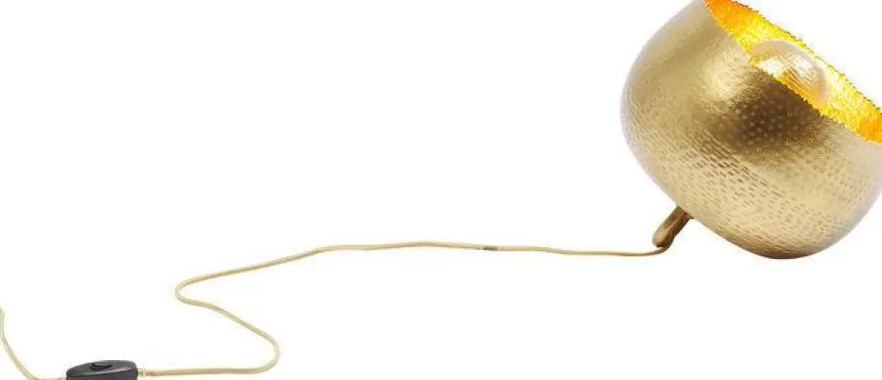 Lampy Stołowe-KARE Design Lampa Stołowa Apollon 28x17 Cm Złota