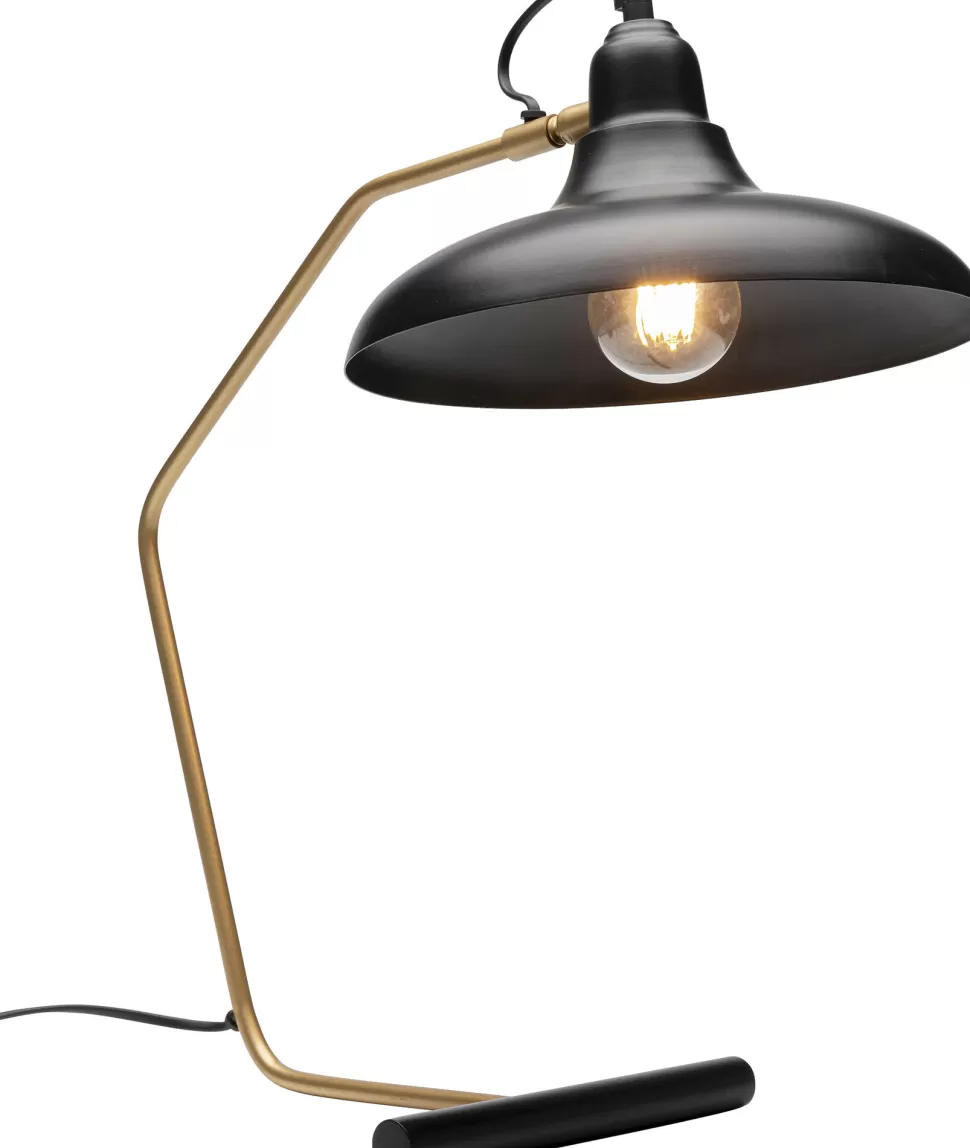 Lampy Stołowe-KARE Design Lampa Stołowa Czarno-złota Stalowa 49 Cm