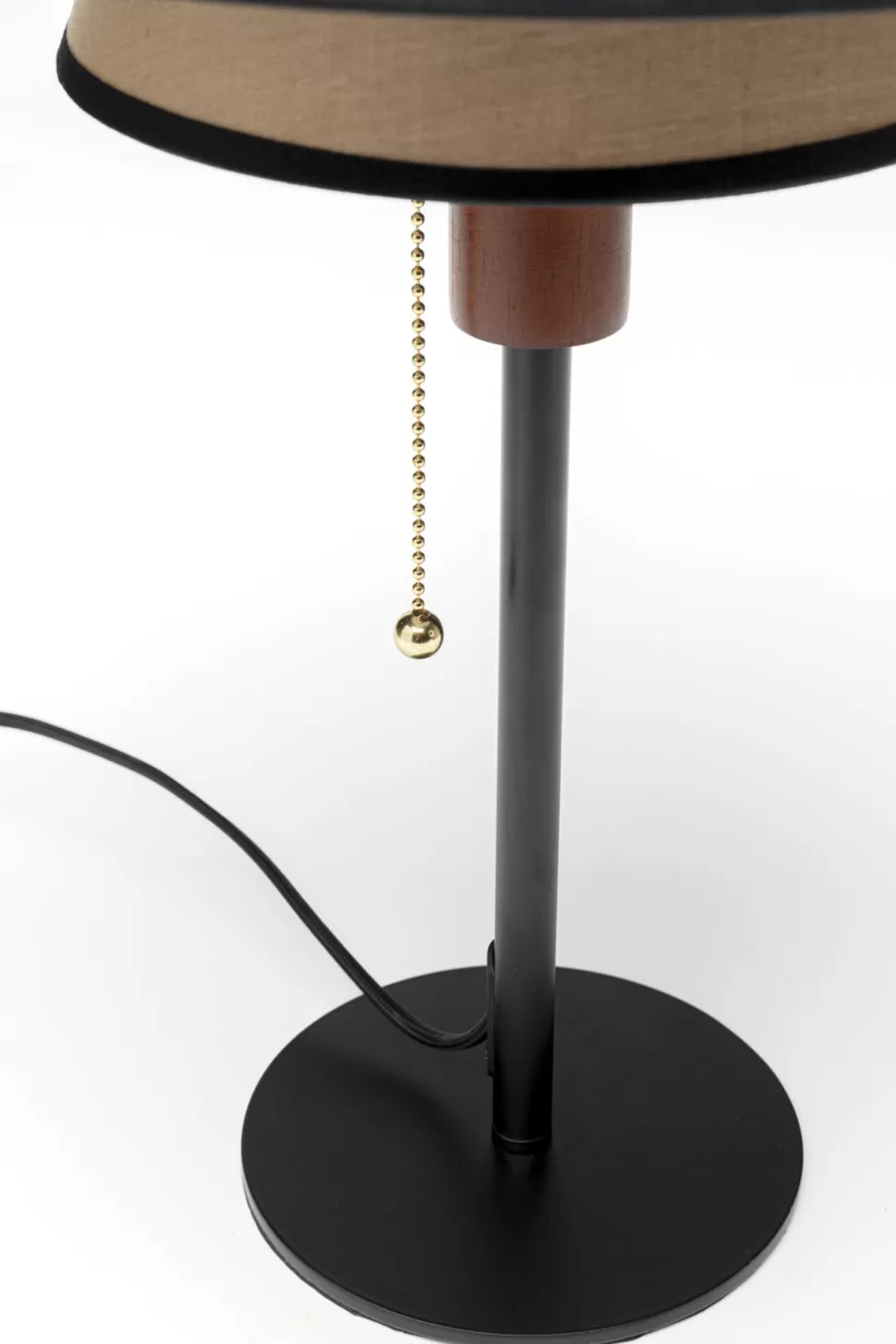 Lampy Stołowe-KARE Design Lampa Stołowa Z Kolorowym Kloszem Podstawa Czarna Ø35x49 Cm
