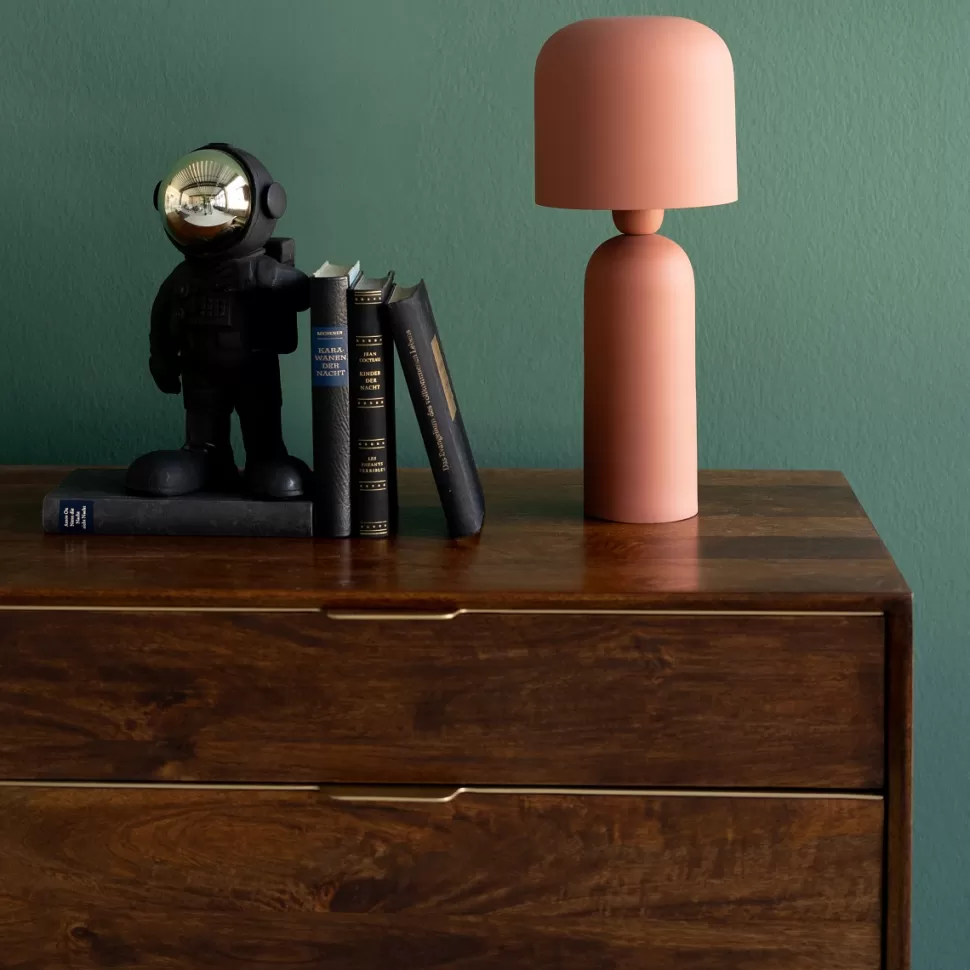 Lampy Stołowe-KARE Design Lampa Stołowa Ze Stali Czerwień Terakotowa 39 Cm