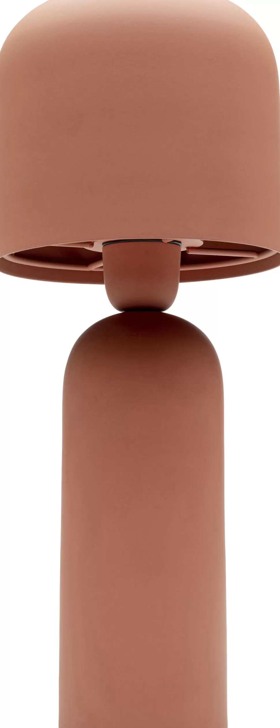 Lampy Stołowe-KARE Design Lampa Stołowa Ze Stali Czerwień Terakotowa 39 Cm