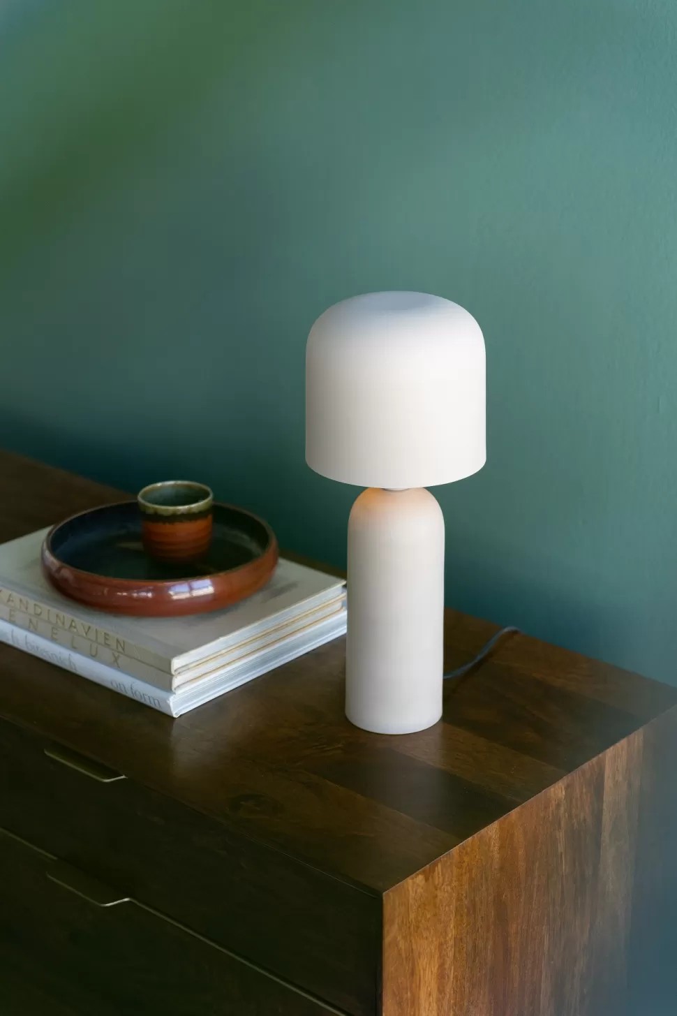 Lampy Stołowe-KARE Design Lampa Stołowa Ze Stali W Kolorze Beżowym 39 Cm