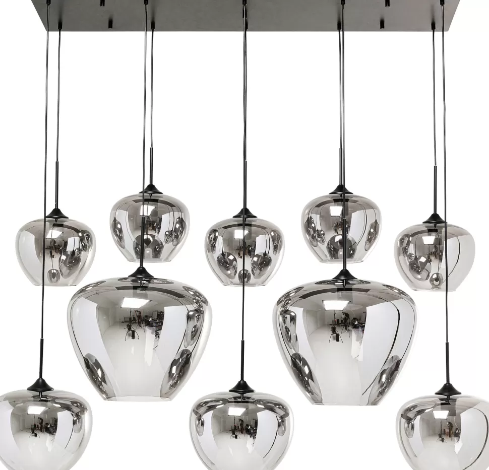 Lampy Wiszące-KARE Design Lampa Wisząca Do Salonu Klosze Przydymione Szklane 110x160 Cm