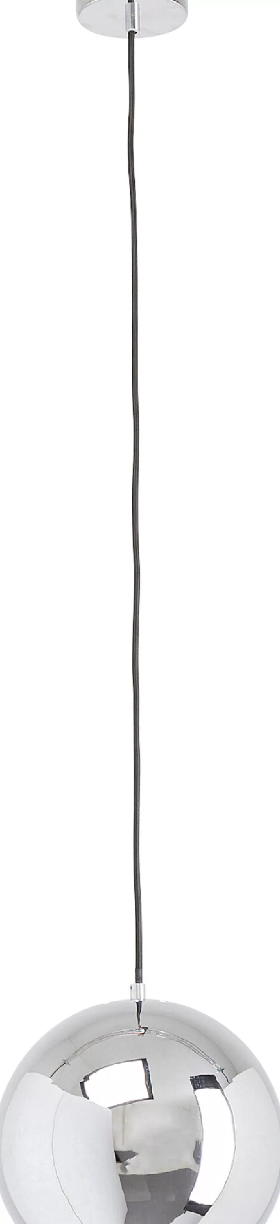 Lampy Wiszące-KARE Design Lampa Wisząca Do Salonu Kula Srebrna Ø25 Cm
