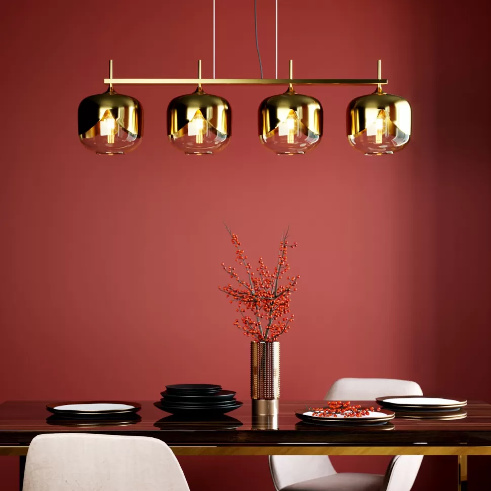 Lampy Wiszące-KARE Design Lampa Wisząca Golden Goblet Quattro A 115x142 Cm