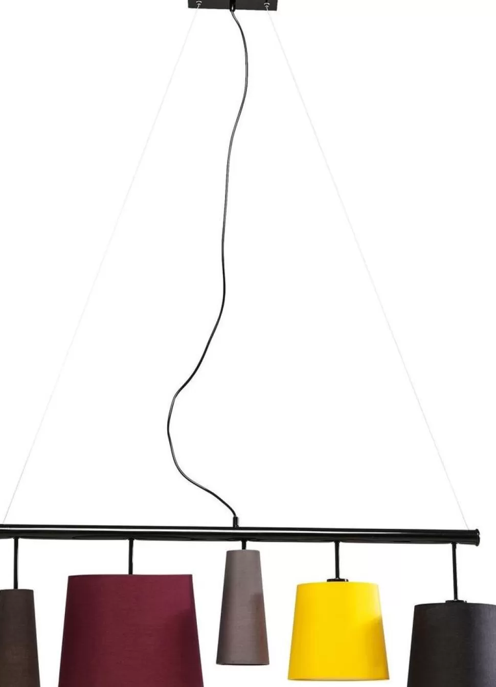Lampy Wiszące-KARE Design Lampa Wisząca Parecchi 107x37 Cm Kolorowa
