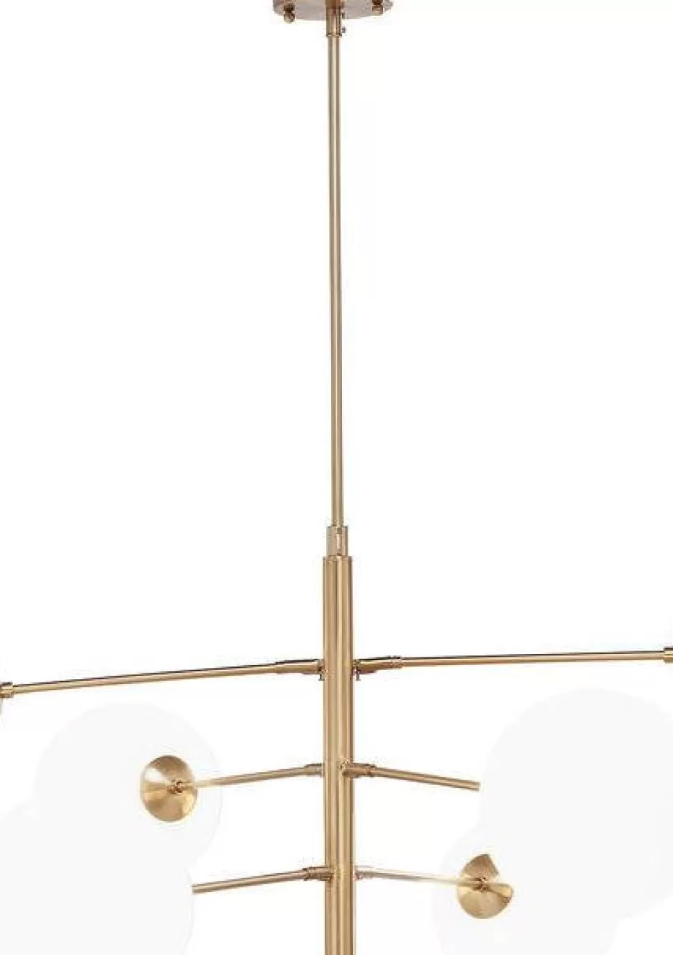 Lampy Wiszące-KARE Design Lampa Wisząca Planets 105x95 Cm Biało-złota
