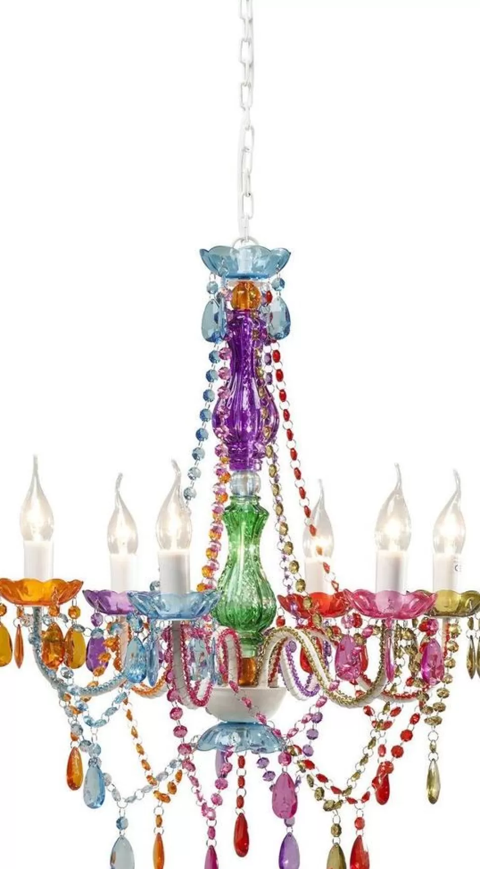 Lampy Wiszące-KARE Design Lampa Wisząca Starlight 55x70 Cm Kolorowa