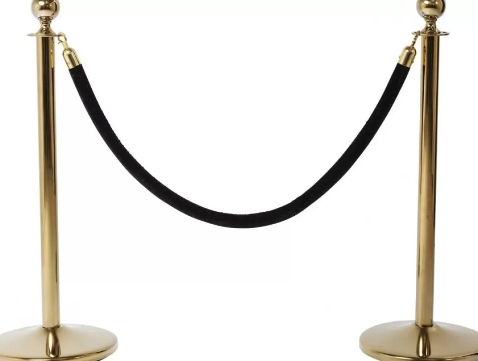 Dekoracje Wiszące-KARE Design Lina Odgradzająca VIP Cord Vegas 150 Cm Czarna