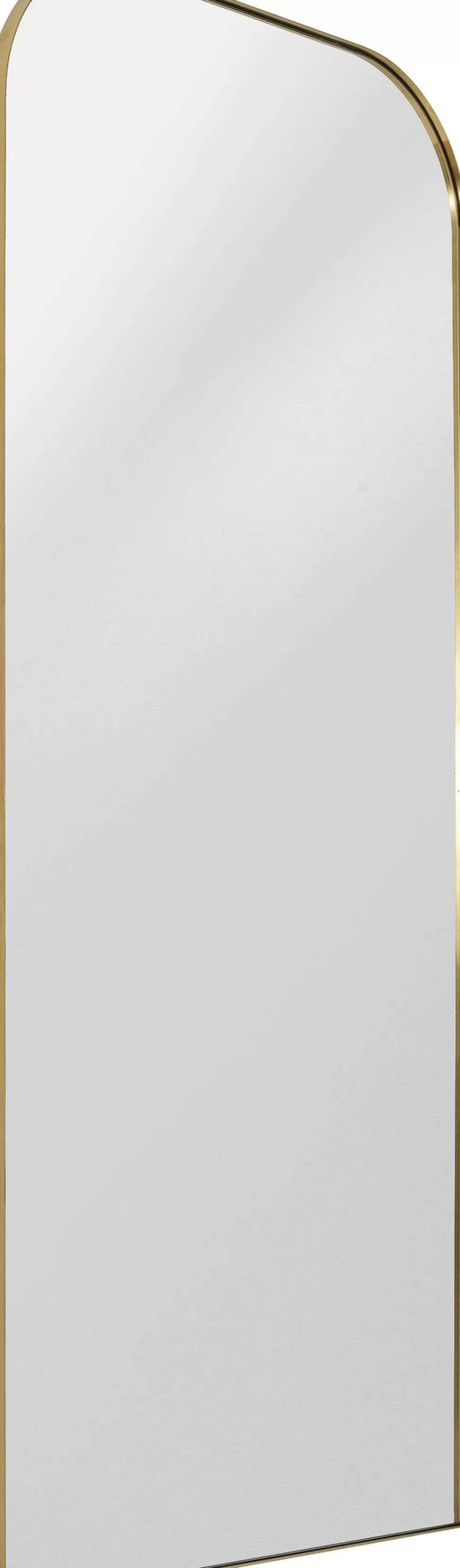 Lustra-KARE Design Lustro ścienne Nowoczesne Rama Złota 80x190 Cm