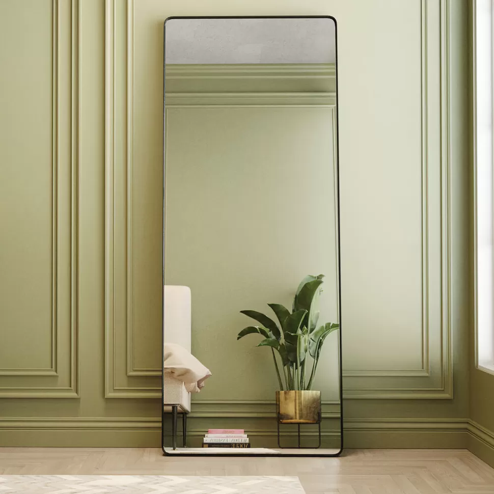 Lustra-KARE Design Lustro Ombra MO 80x200 Cm Czarne