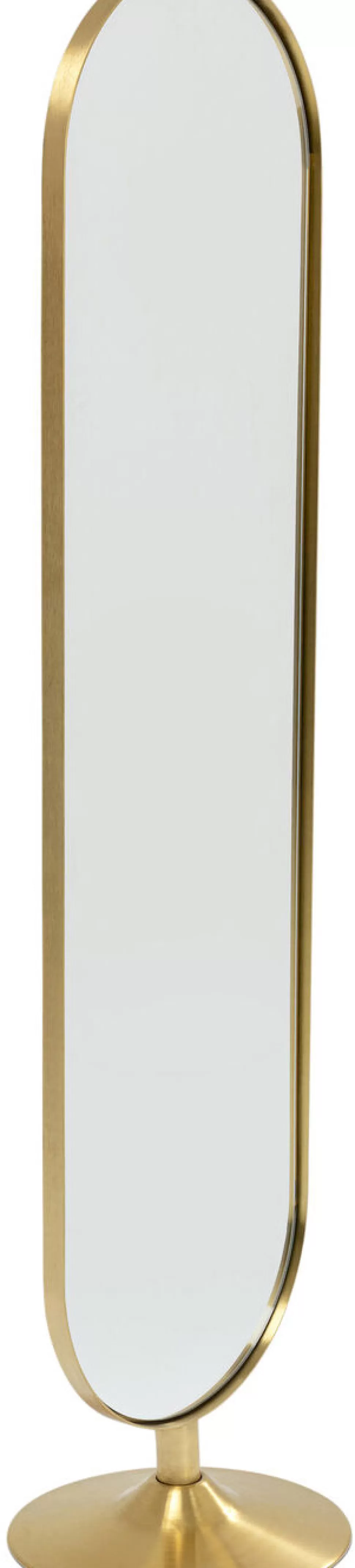 Lustra-KARE Design Lustro Stojące Curve 40x170 Cm Złote