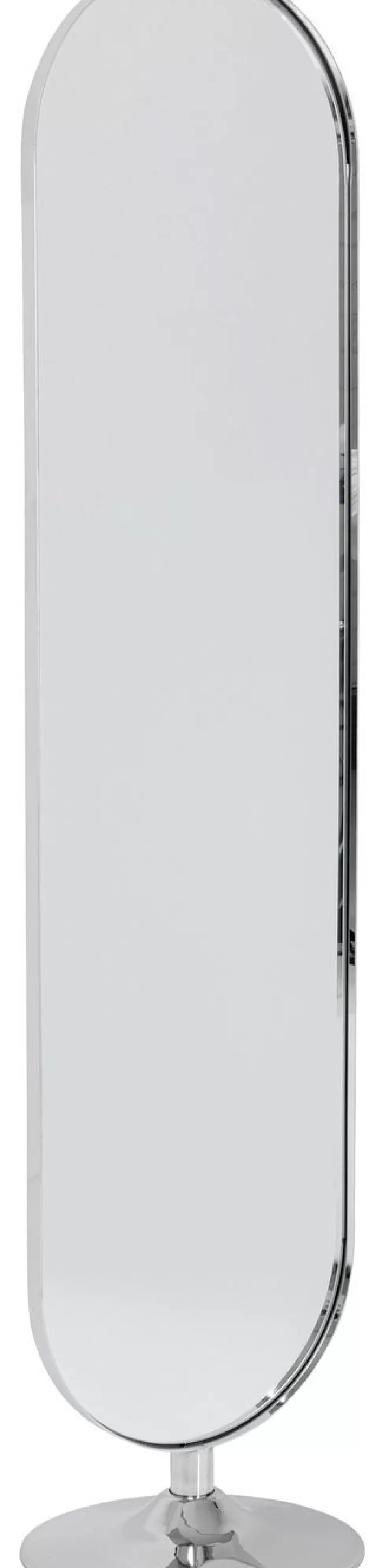 Lustra-KARE Design Lustro Stojące Curvy 40x170 Cm Chromowane