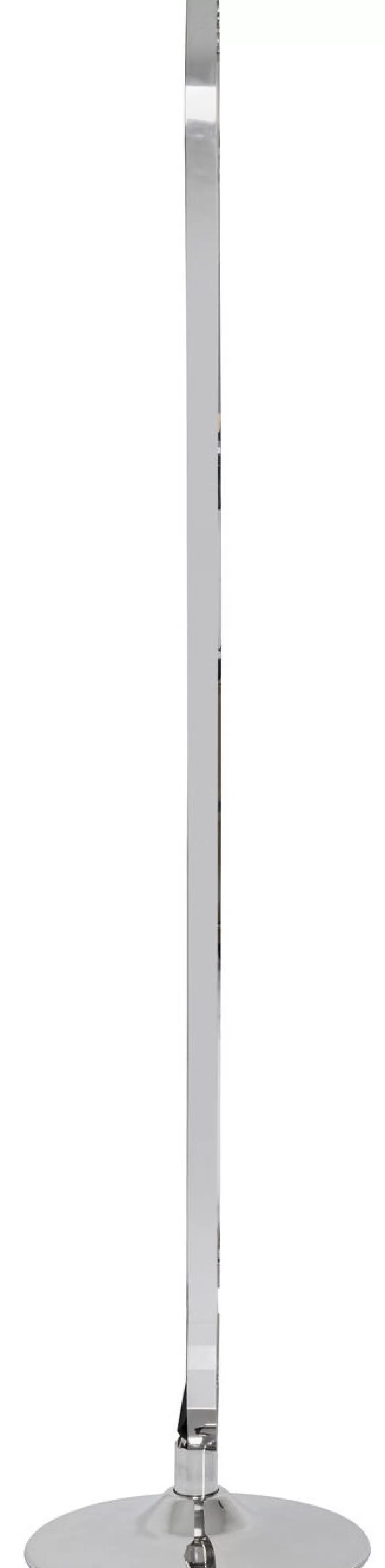 Lustra-KARE Design Lustro Stojące Curvy 40x170 Cm Chromowane