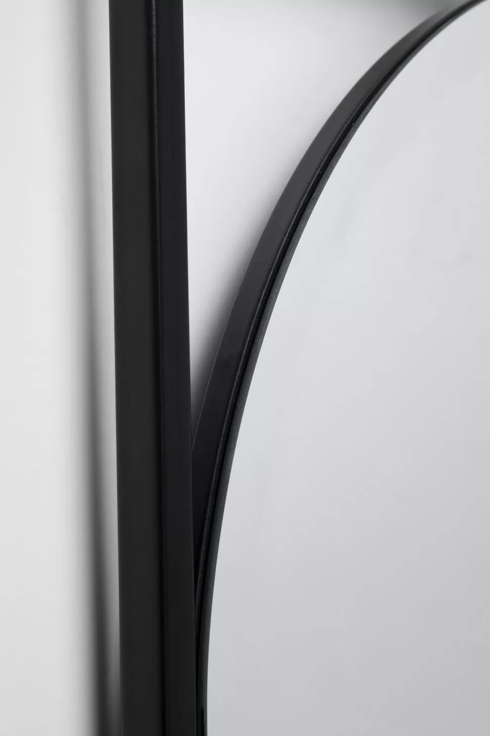 Lustra-KARE Design Lustro Wiszące Czarne Rama Stalowa 81x81 Cm