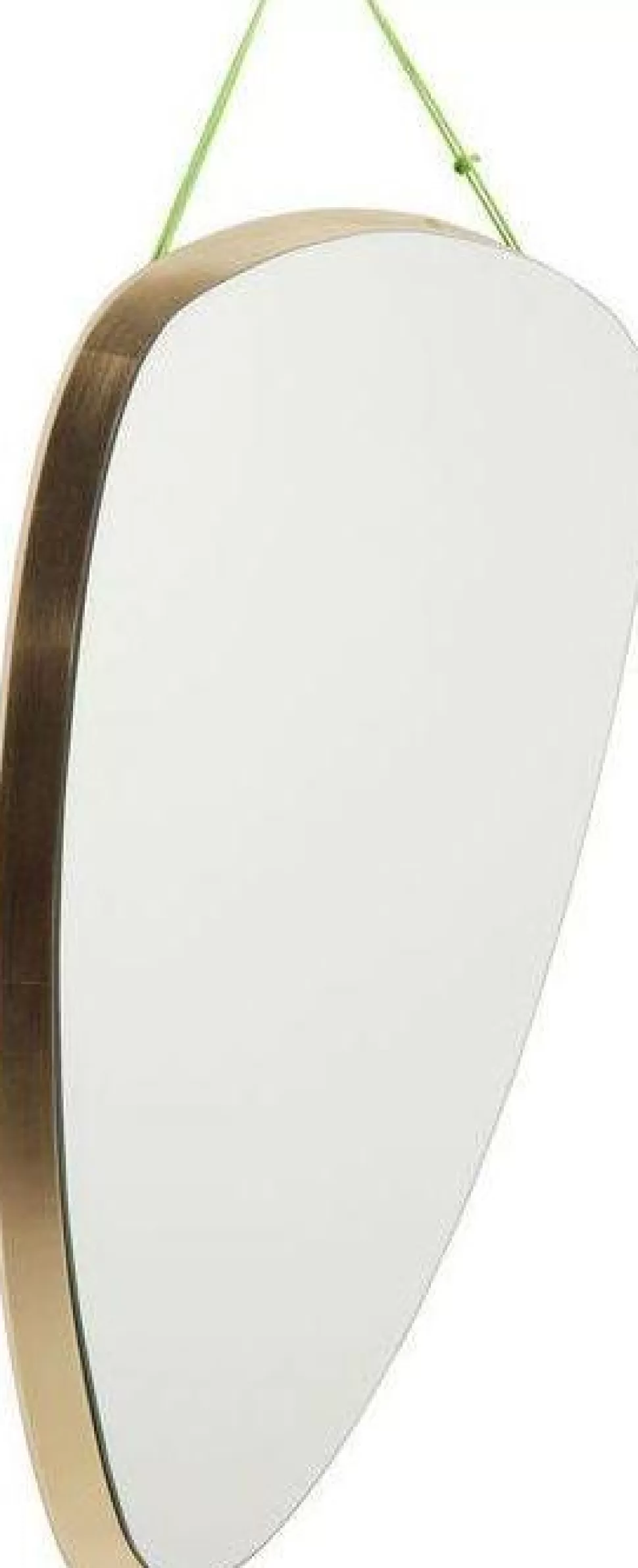 Lustra-KARE Design Lustro Wiszące Jetset 83x56 Cm Złote