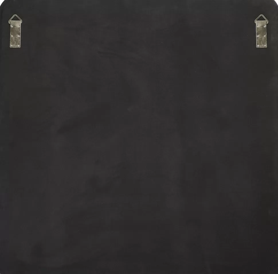 Lustra-KARE Design Lustro Wiszące Kwadratowe Ze Złotą Ramą 103x103 Cm