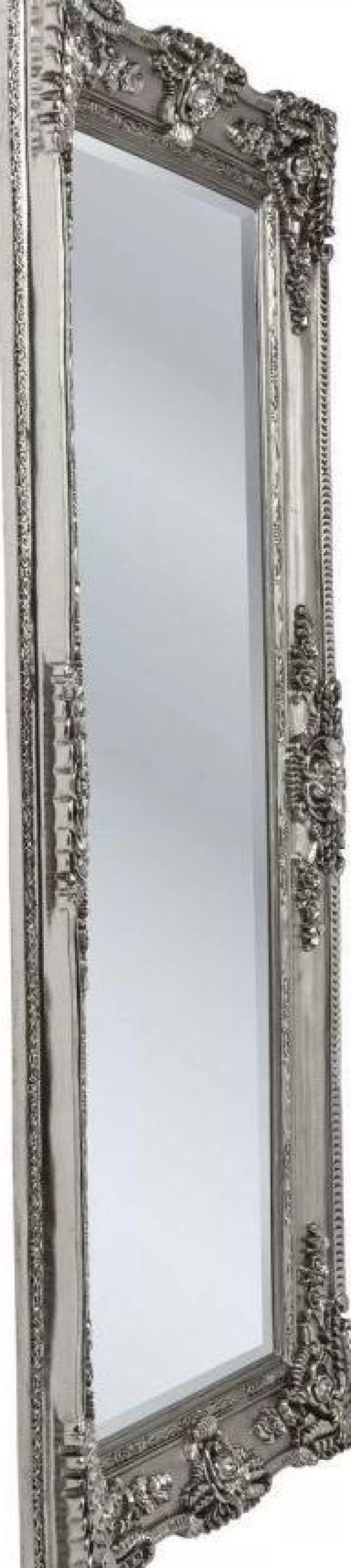 Lustra-KARE Design Lustro Wiszące Royal Residence 203x104 Cm Srebrne