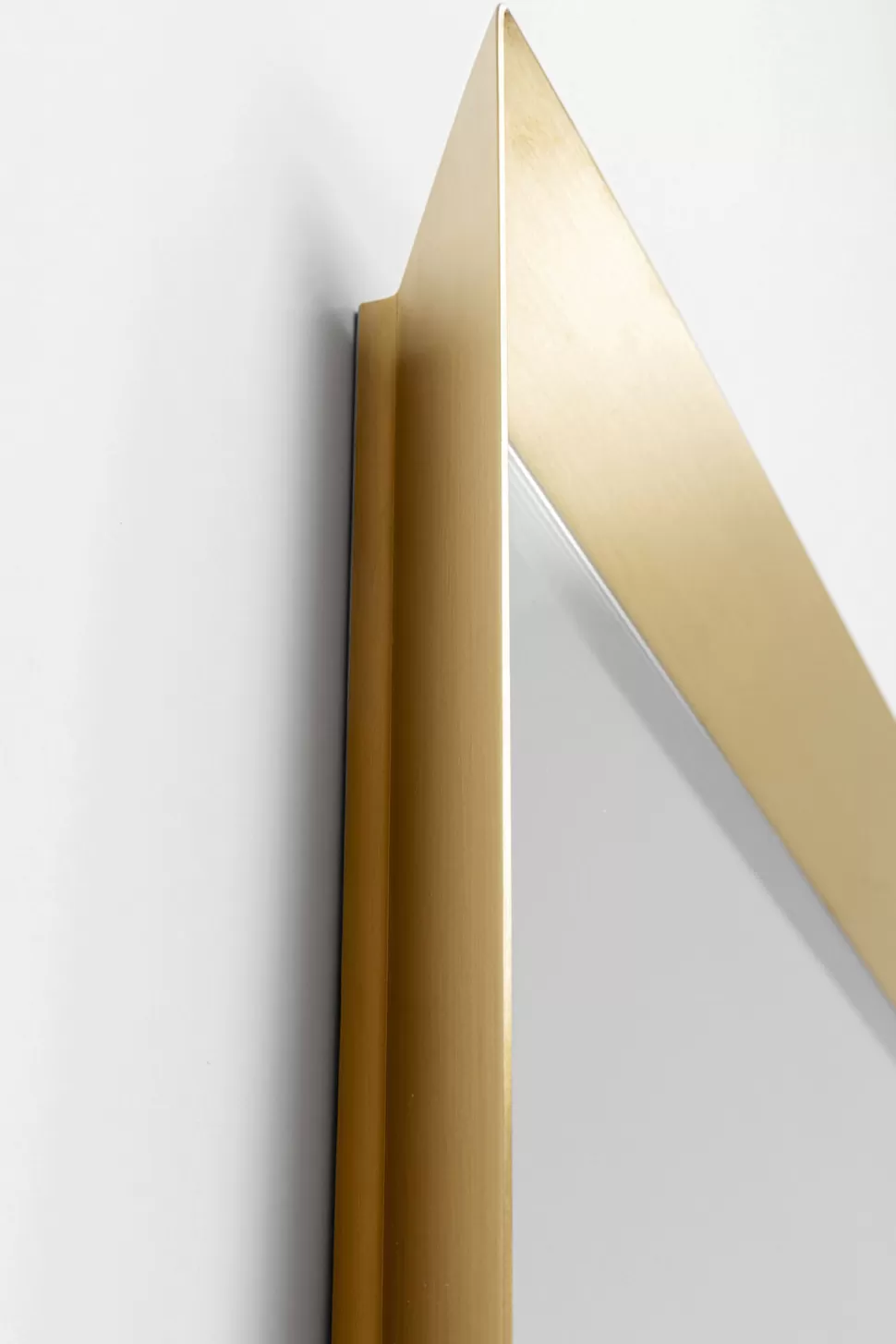Lustra-KARE Design Lustro Wiszące Złote Napis Love 70x200 Cm