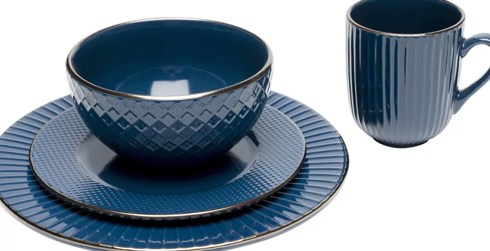 Zastawa Stołowa | Miseczki-KARE Design Miska Na Płatki Ceramiczna Niebieska Ø15 Cm 700 Ml