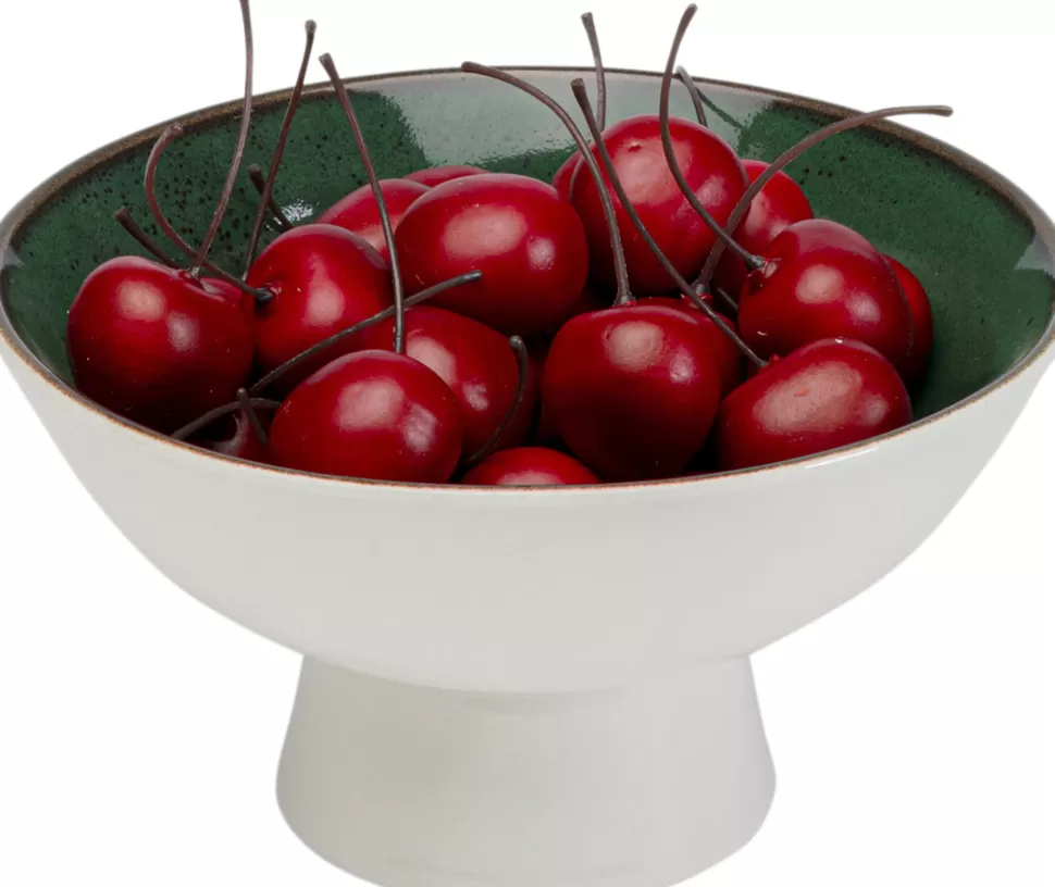 Naczynia Do Przekąsek-KARE Design Miska Na Przekąski Zielona Porcelana Ø17 Cm 500 Ml