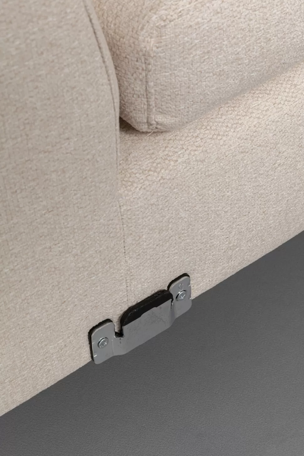 Narożniki-KARE Design Narożnik Prawy W Kolorze Kremowym Nogi Stalowe 250x167 Cm