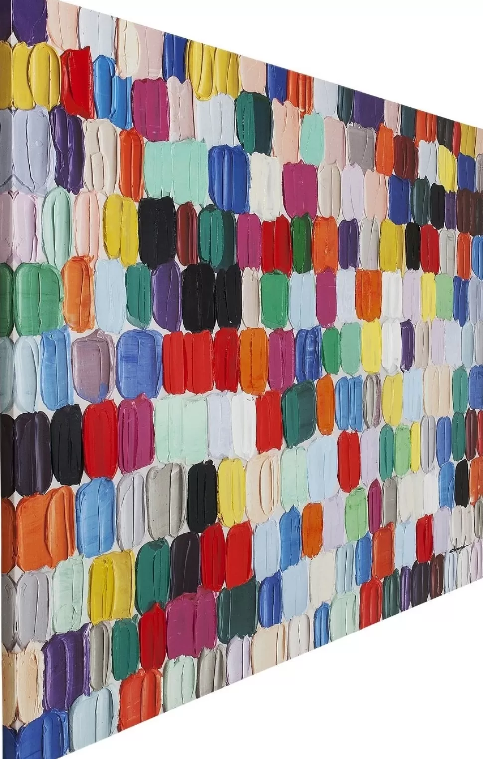 Obrazy-KARE Design Obraz Colorful Dots 200x140 Cm