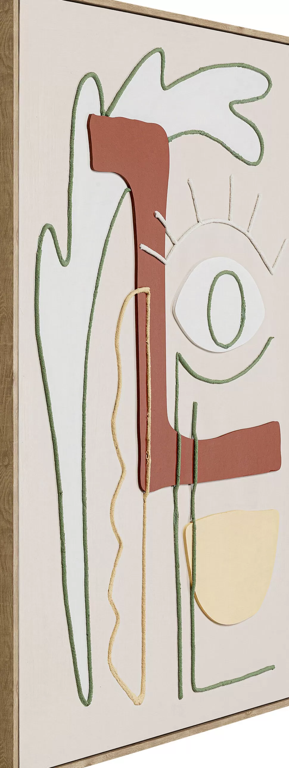Obrazy-KARE Design Obraz Do Salonu Oko Z Kolorowymi Wzorami 60x90 Cm