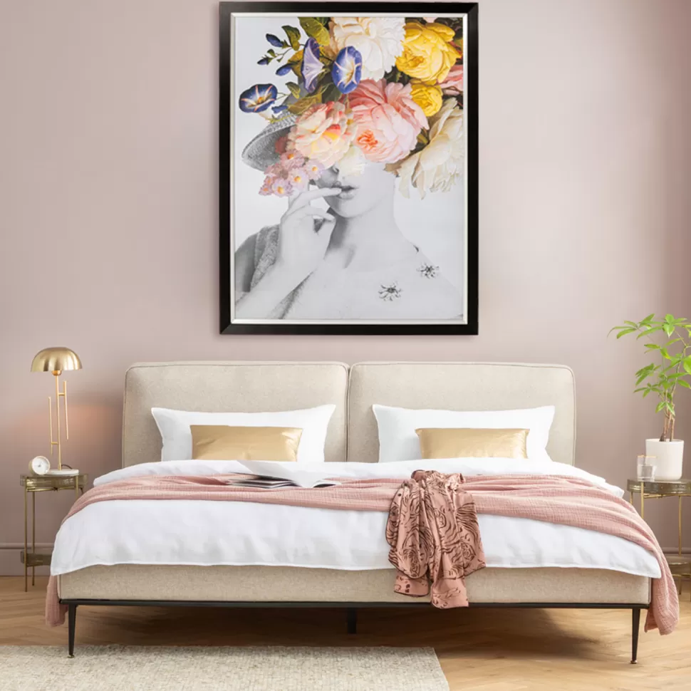 Obrazy-KARE Design Obraz Flower Lady Pastel 117x154 Cm Kolorowy