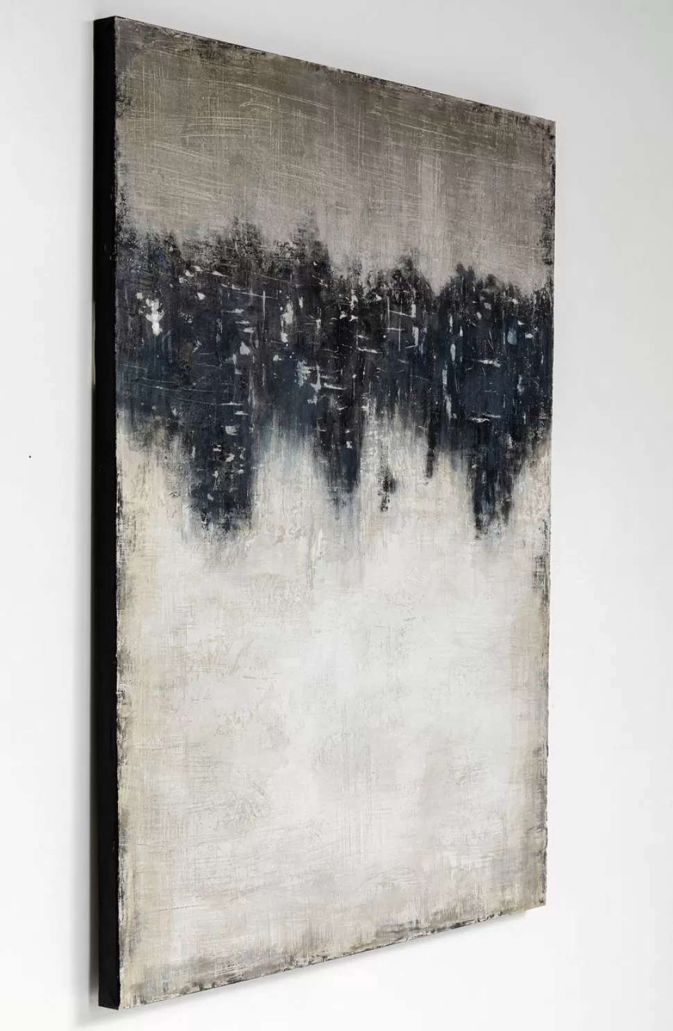 Obrazy-KARE Design Obraz Olejny Abstract Into The Sea 120x90 Cm