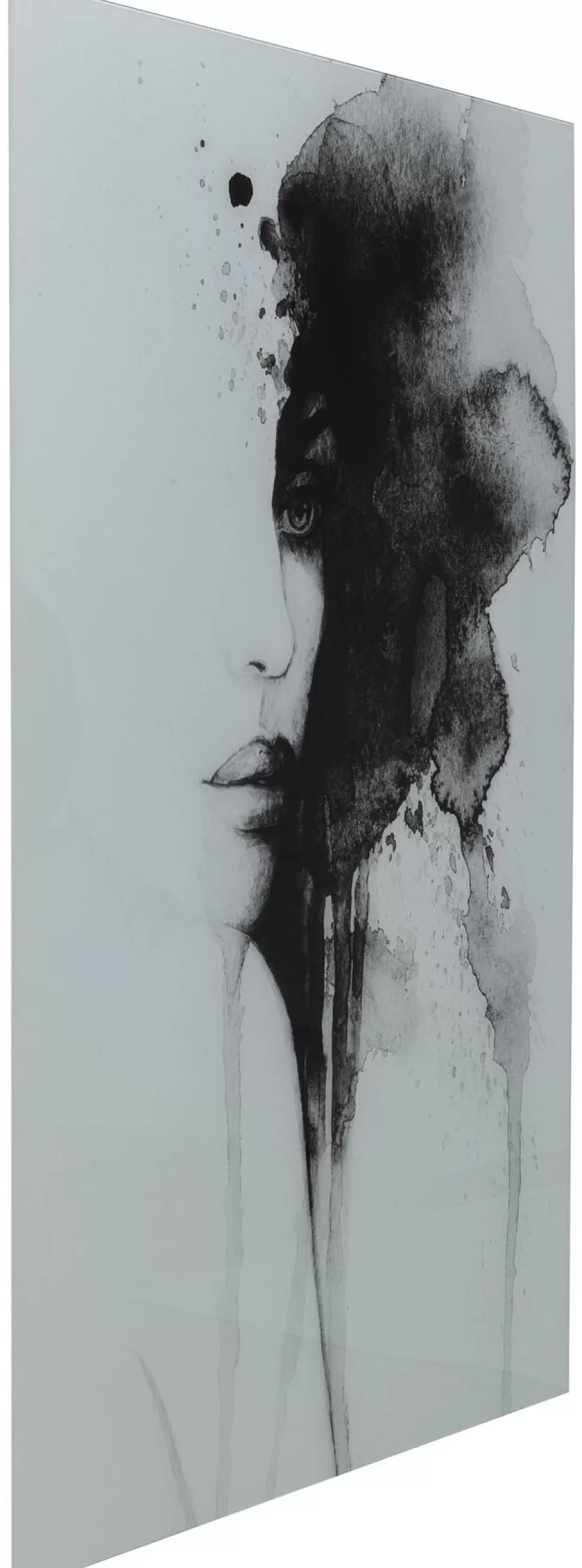 Obrazy-KARE Design Obraz Smokey Face 100x150 Cm