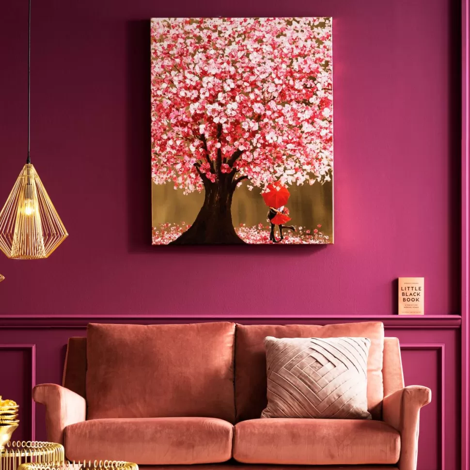 Obrazy-KARE Design Obraz Touched Flower Couple 80x100 Cm