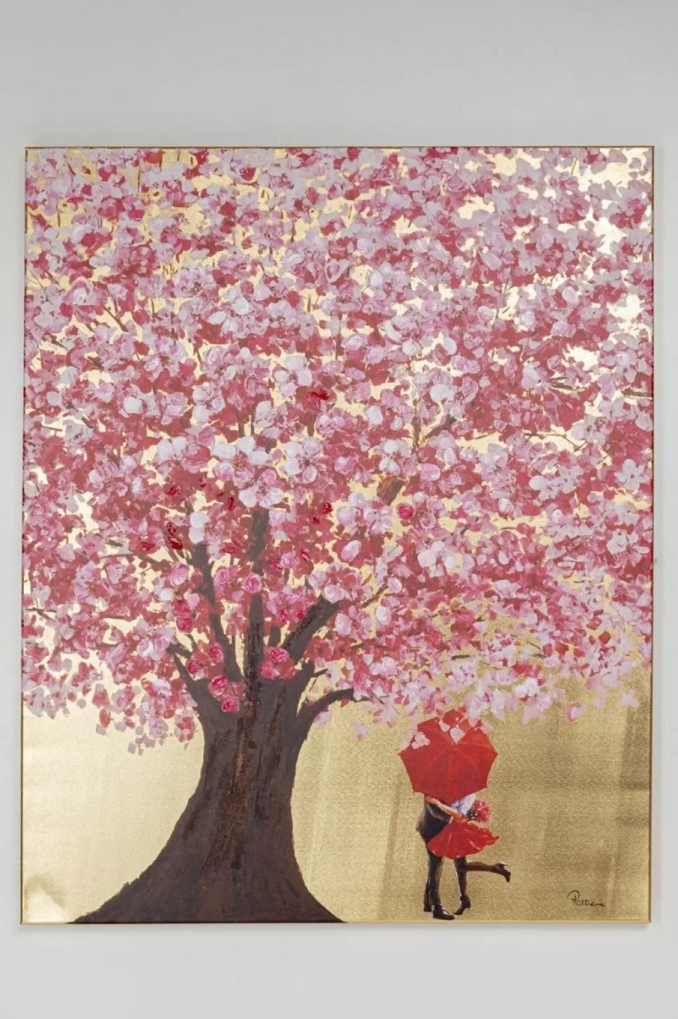 Obrazy-KARE Design Obraz Touched Flower Couple 80x100 Cm