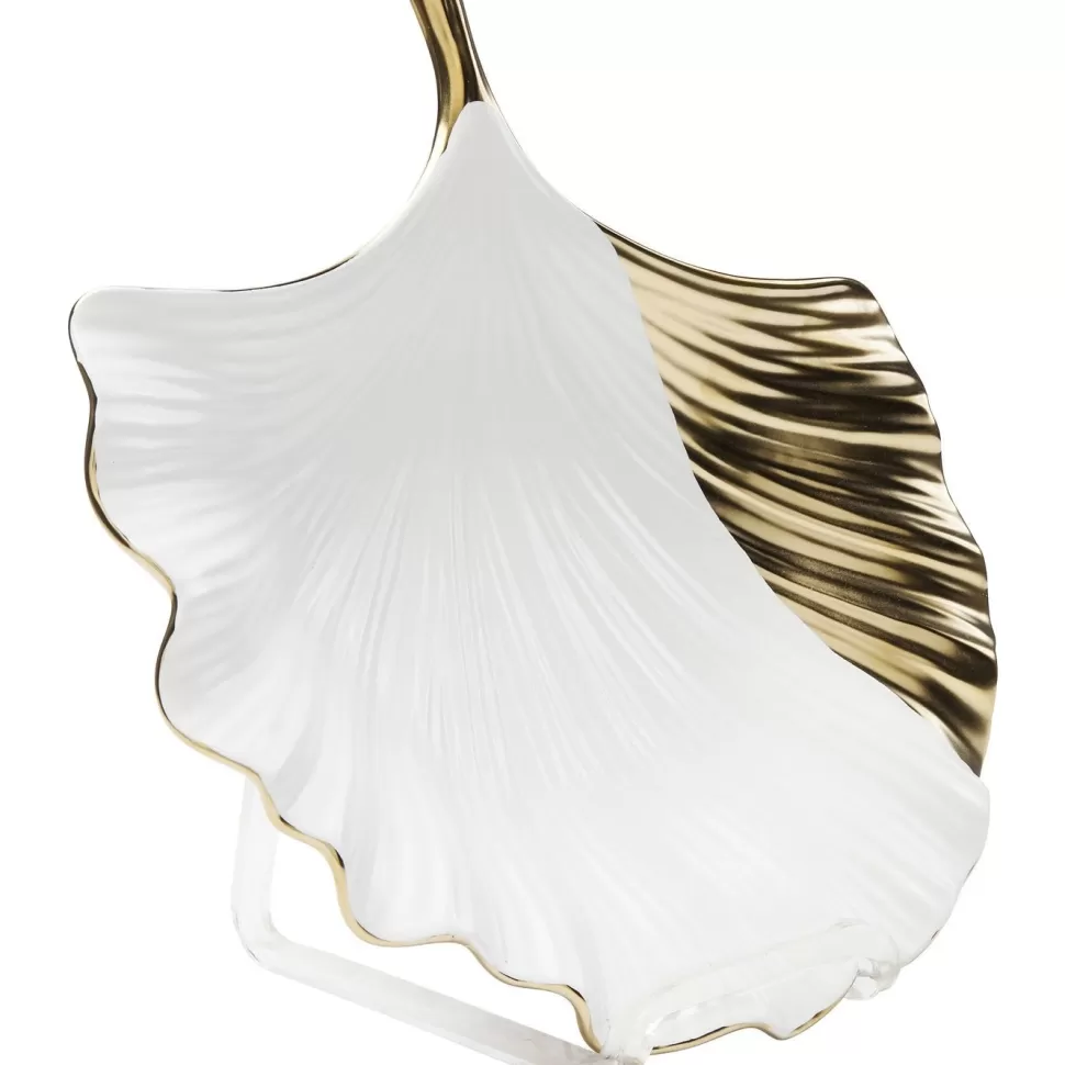 Zastawa Stołowa-KARE Design Półmisek Ginkgo Elegance Side 28x28 Cm