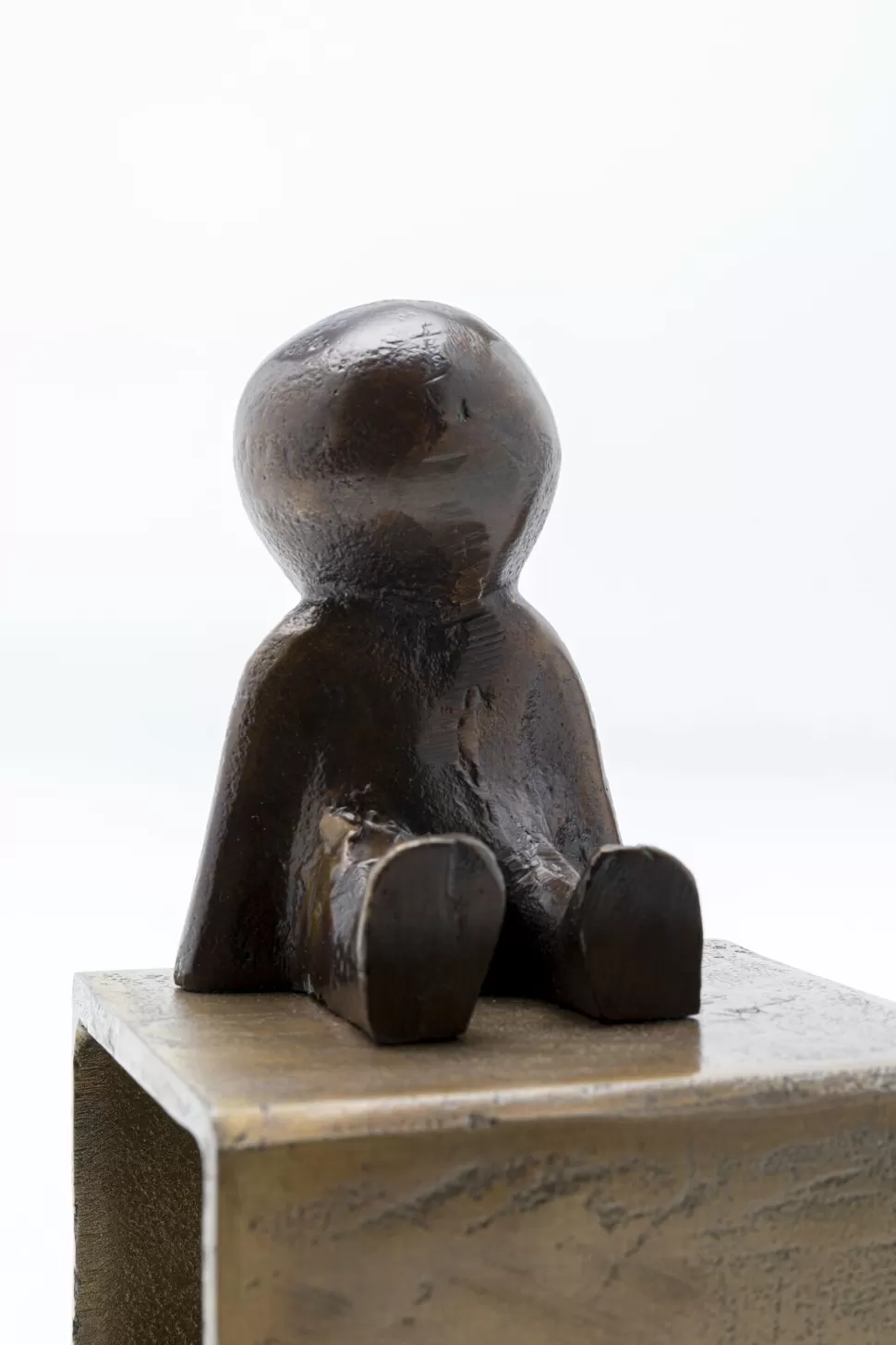 Podpórki Na Książki-KARE Design Podpórki Na Książki Little Males 2 El. 21x19 Cm Aluminium Brązowe
