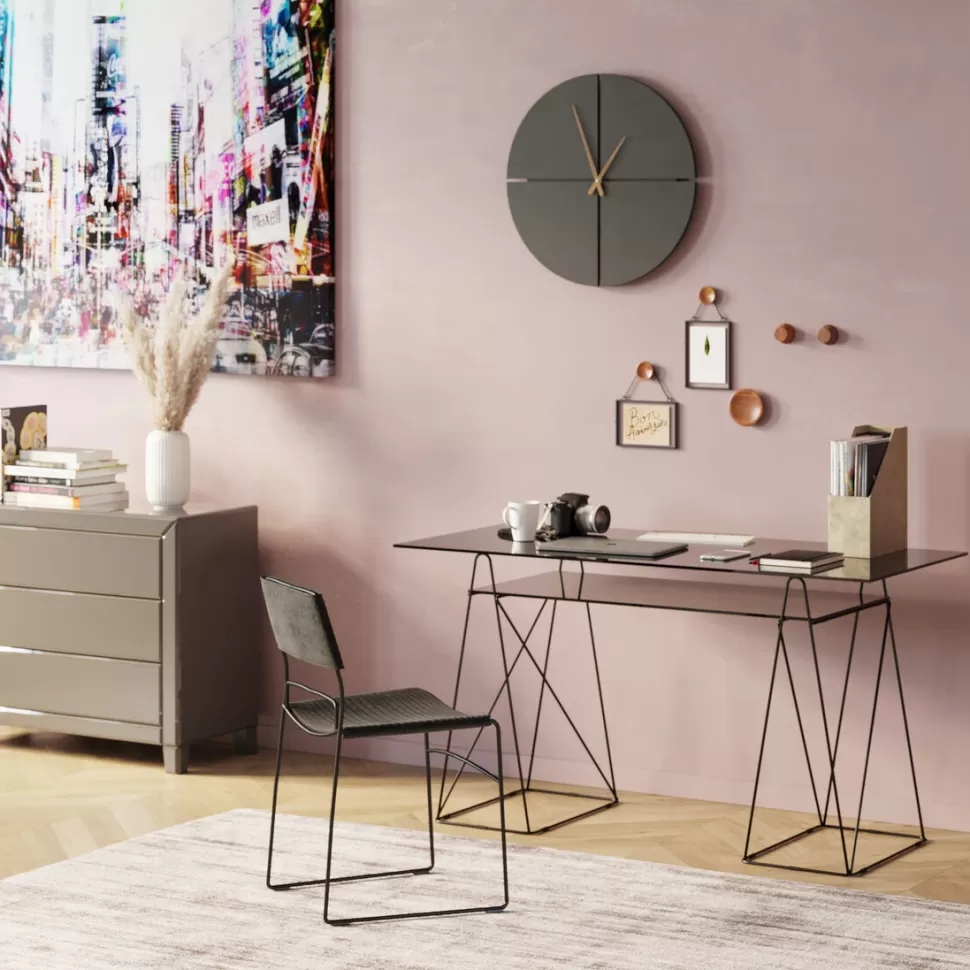 Biurka-KARE Design Podstawa Biurka Polar 2 El. Czarna