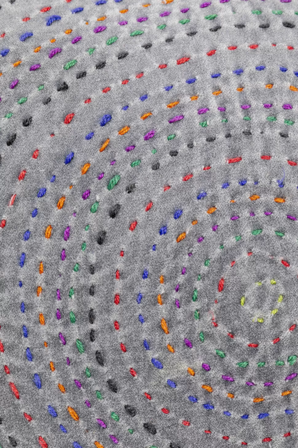 Poduszki Dekoracyjne-KARE Design Poduszka Dekoracyjna Szara Z Kolorowymi Wzorami 60x35 Cm